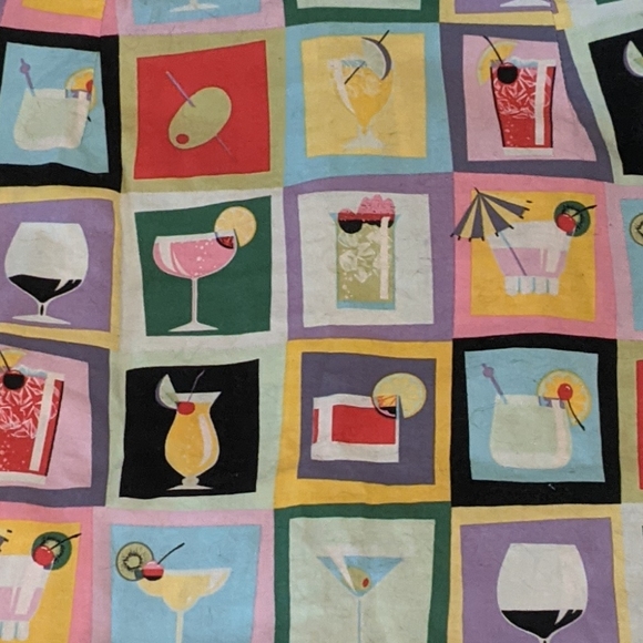 Happy Hour Skirt/Shorts - Cocktails anyone? Sz 6 - Picture 3 of 6